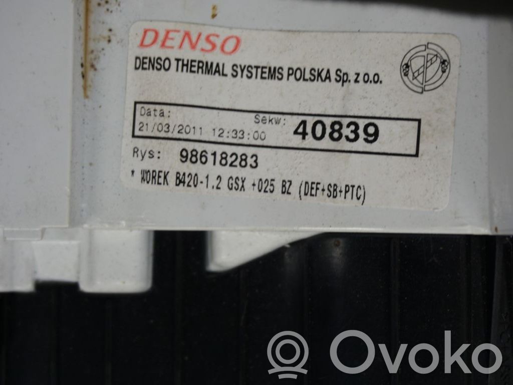Ford Ka Climate control unit 