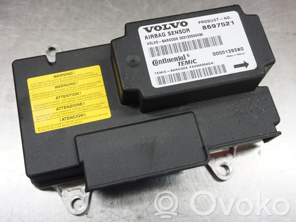 Volvo S40 Airbag control unit/module 
