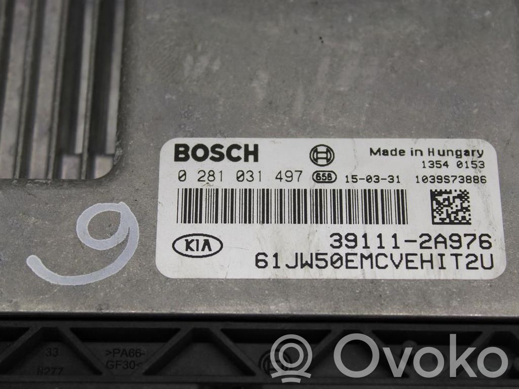Unité de commande / module d'injection   391112A976,N049166,0281031497