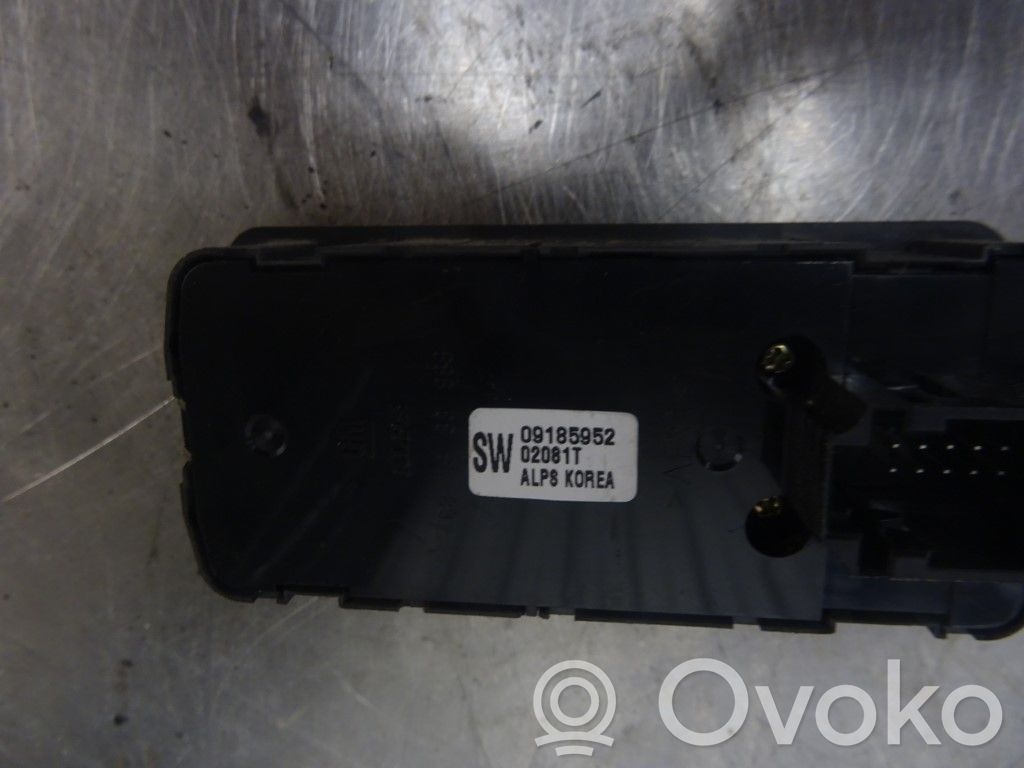 Opel Vectra C Electric window control switch 