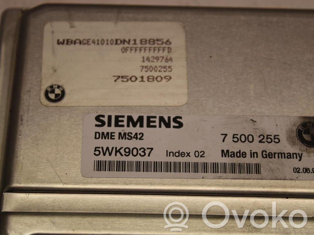BMW 7 E38 Injection control unit/module 
