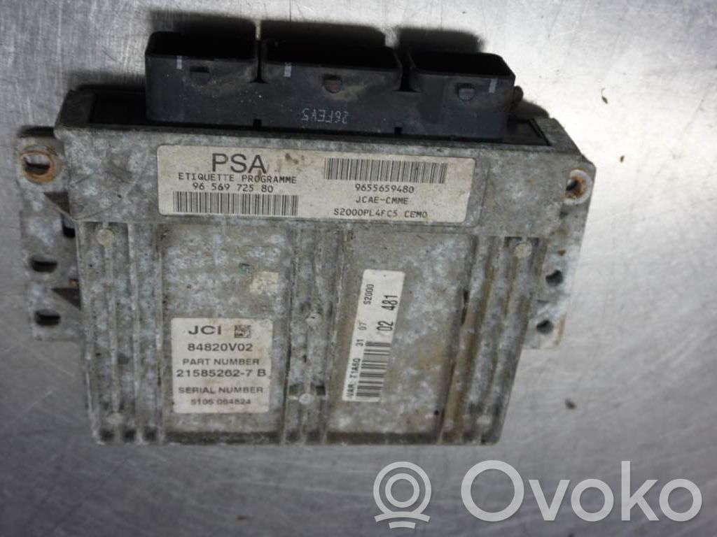 Injection control unit/module   9656972580,185865
