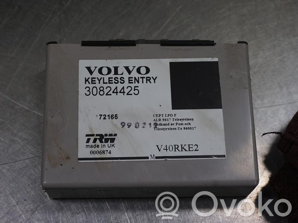 Volvo S40, V40 Door central lock control unit/module 