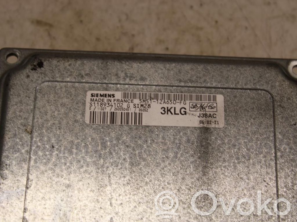 Ford Focus Steuergerät Einspritzanlage 