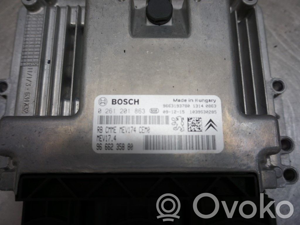 Peugeot 207 Injection control unit/module 