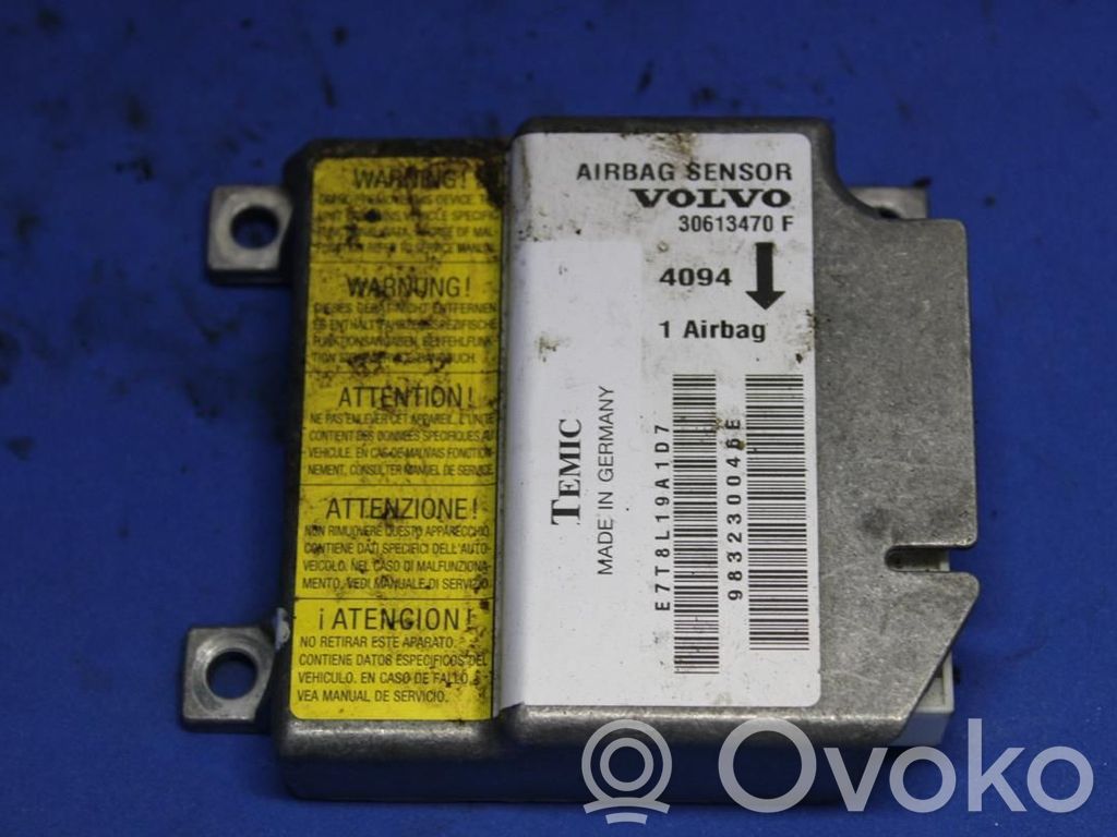 Volvo S40, V40 Sterownik / Moduł Airbag 