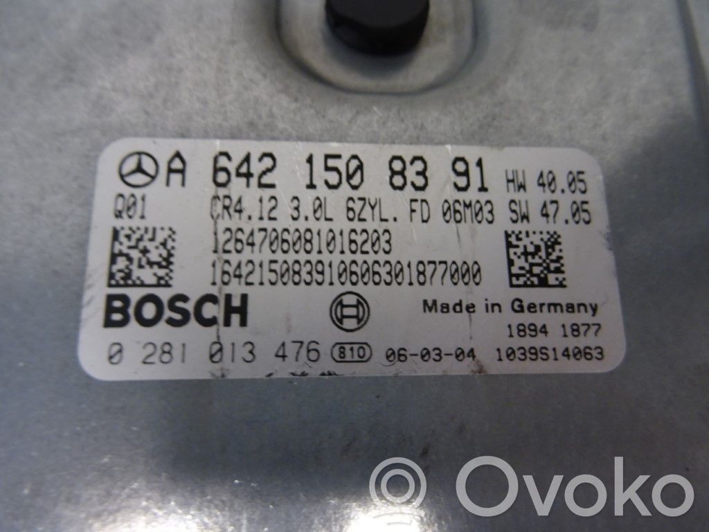 Mercedes-Benz E W211 Injection control unit/module 