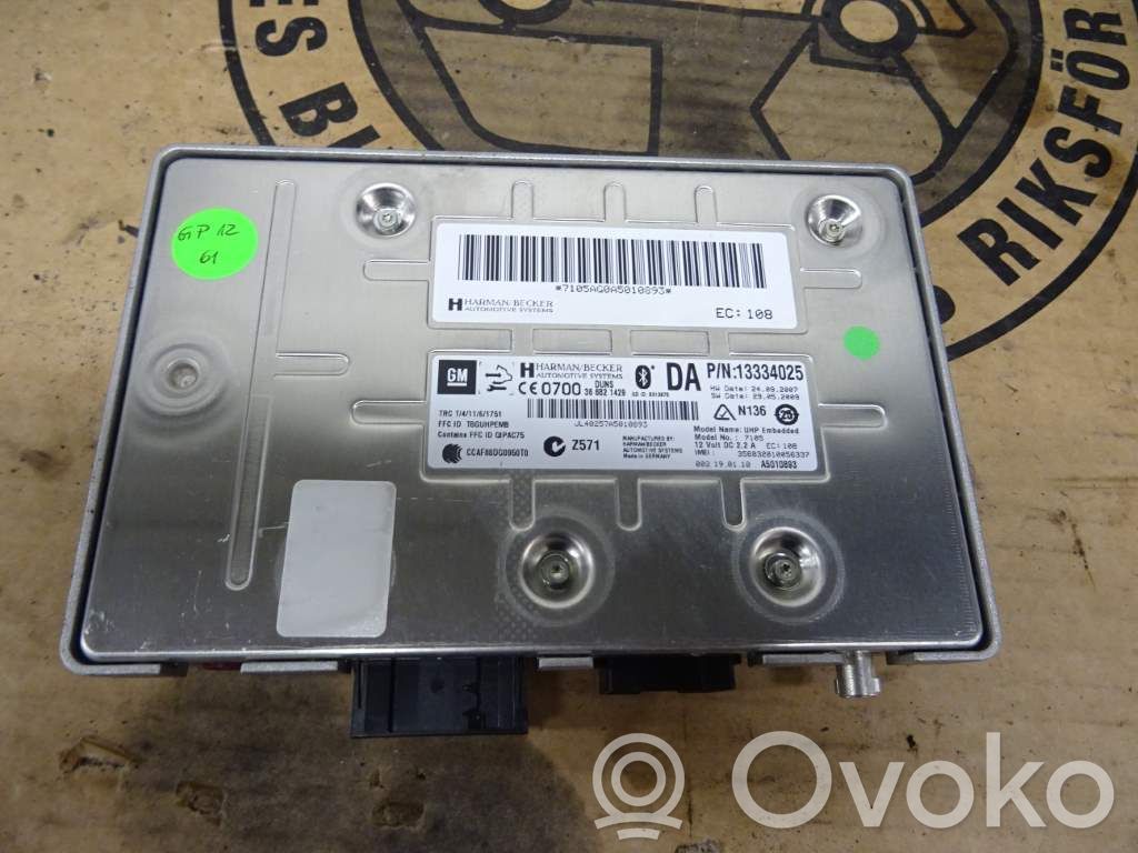 Autres unités de commande / modules   13334025,N008042