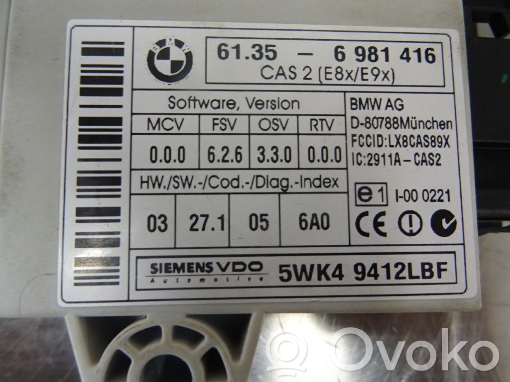 BMW 3 E90 E91 Other control units/modules 