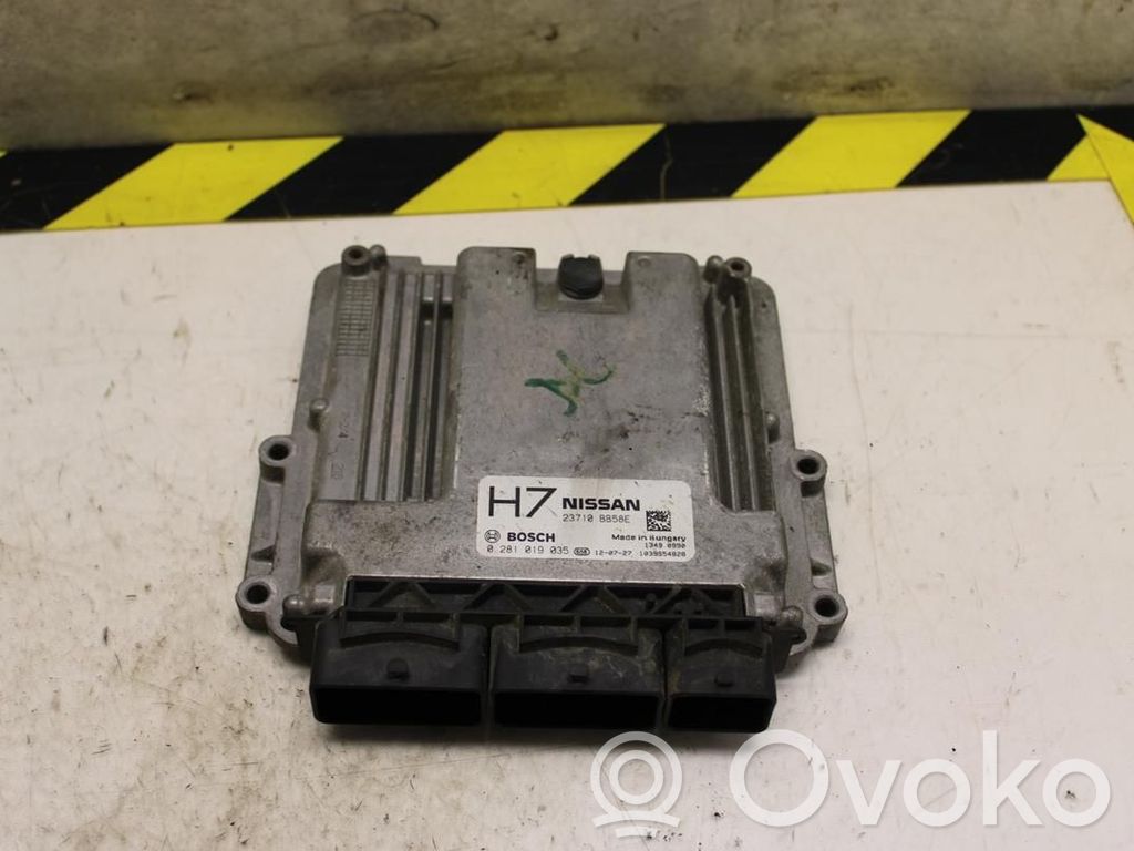 Unité de commande / module d'injection   23710BB58E,N035896,0281019035