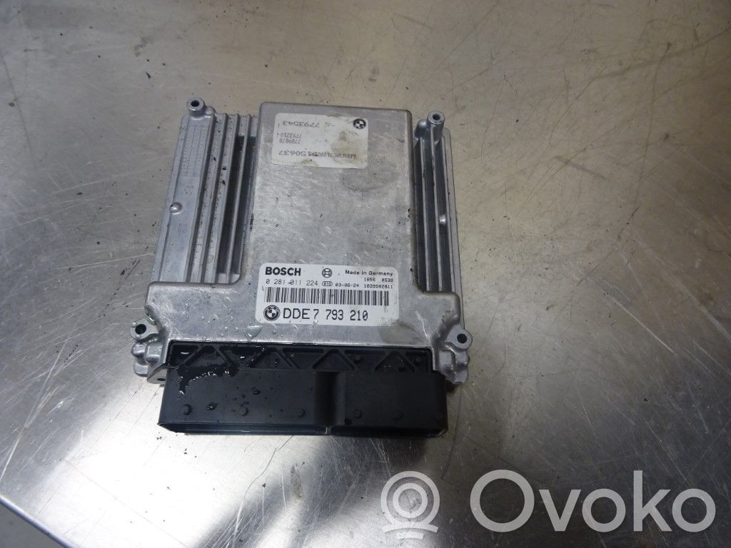 BMW 5 E60 E61 Injection control unit/module 