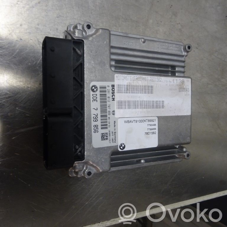 BMW 3 E90 E91 Unitate/modul comandă injecție 