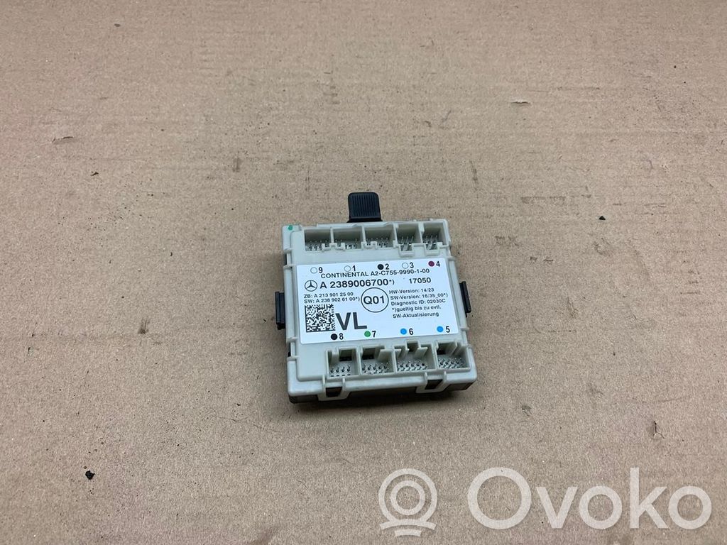 Mercedes-Benz E W213 Durų elektronikos valdymo blokas 
