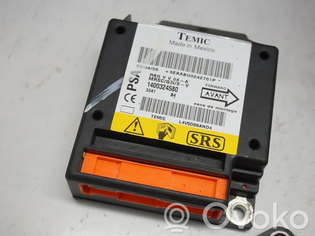 Airbag control unit/module   654674,N047061,1400324580