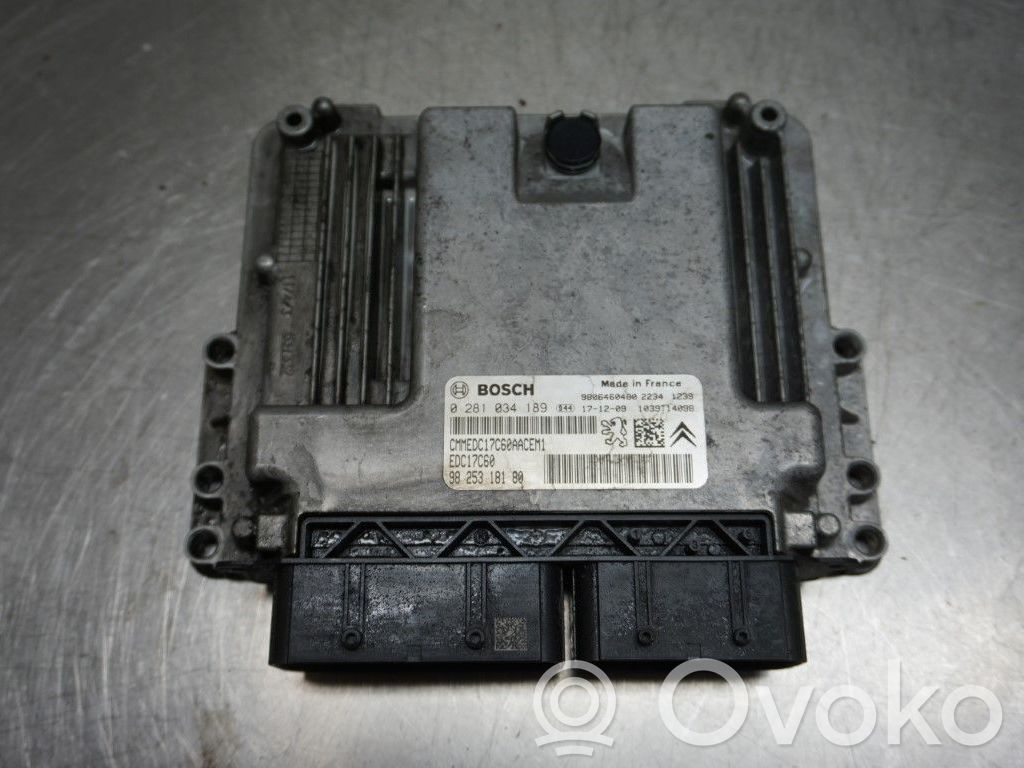 Toyota Proace Injection control unit/module 