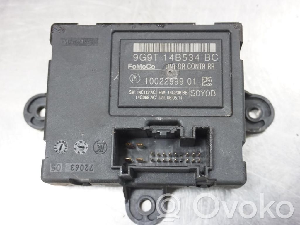 Unidad de control/módulo de la puerta   31318368,196171,9G9T14B534BC