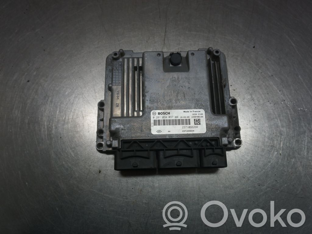 Unité de commande / module d'injection   0281034037,250423