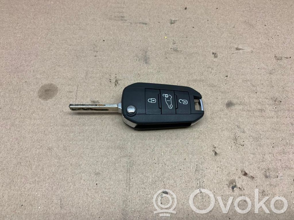 Toyota ProAce City Užvedimo raktas (raktelis)/ kortelė 