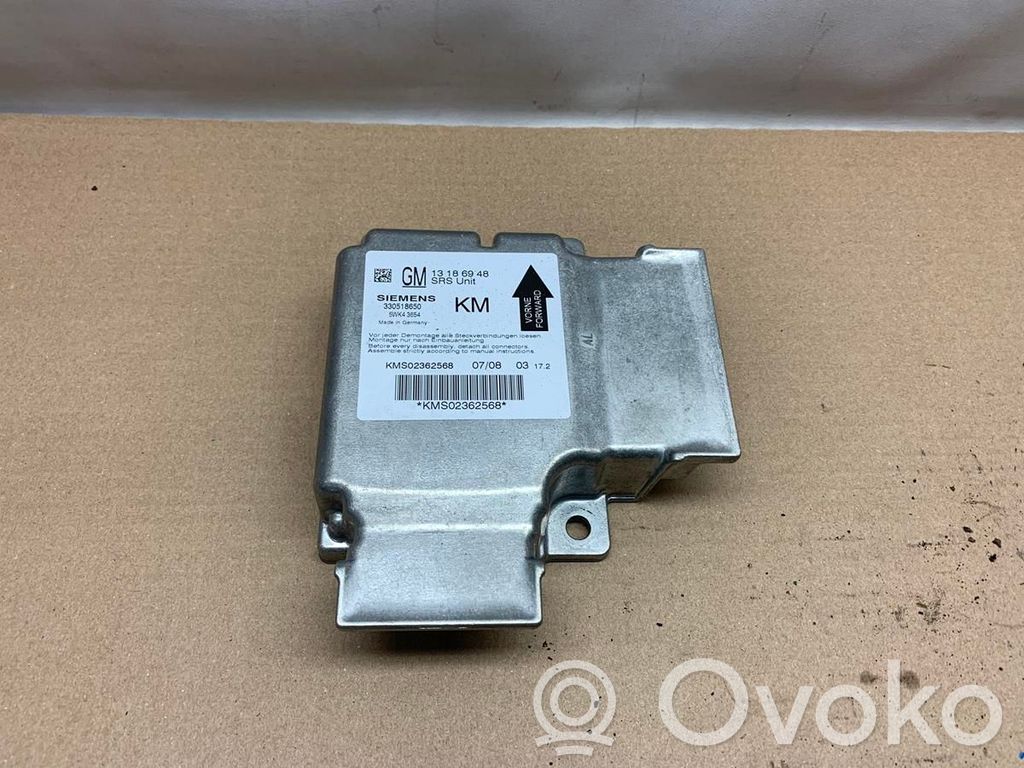Opel Vectra C Sterownik / Moduł Airbag 