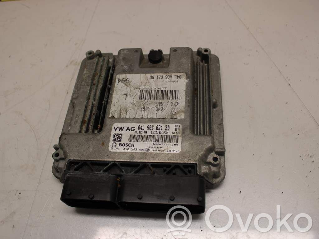 Unité de commande / module d'injection   04L906021BD,N053556