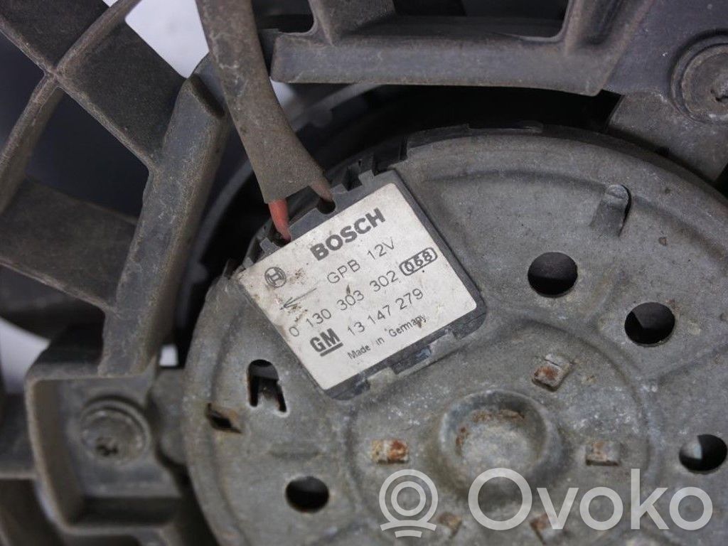 Opel Astra H Ventilatore di raffreddamento elettrico del radiatore