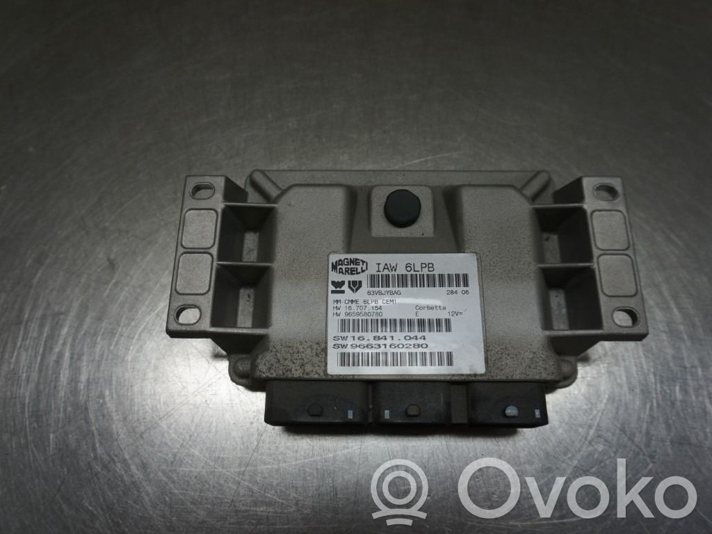 Peugeot 407 Injection control unit/module 
