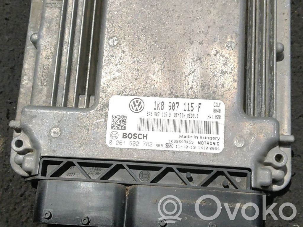 Engine control unit/module ECU   1K8907115FGOLF6R,39311362,NONE,VDMS25