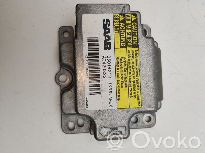 Saab 9-5 Airbag control unit/module 
