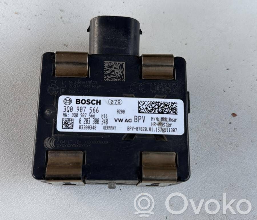 Sensor de radar Distronic   3Q0907566,0203300348