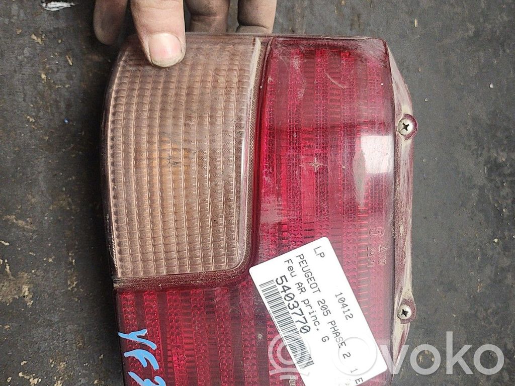 Peugeot 205 Lampa tylna 