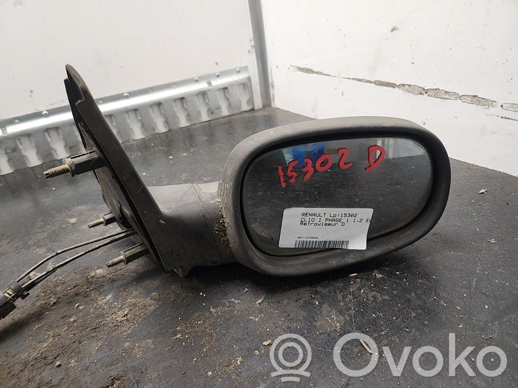 Renault Clio I Oglindă exterioară manuală 