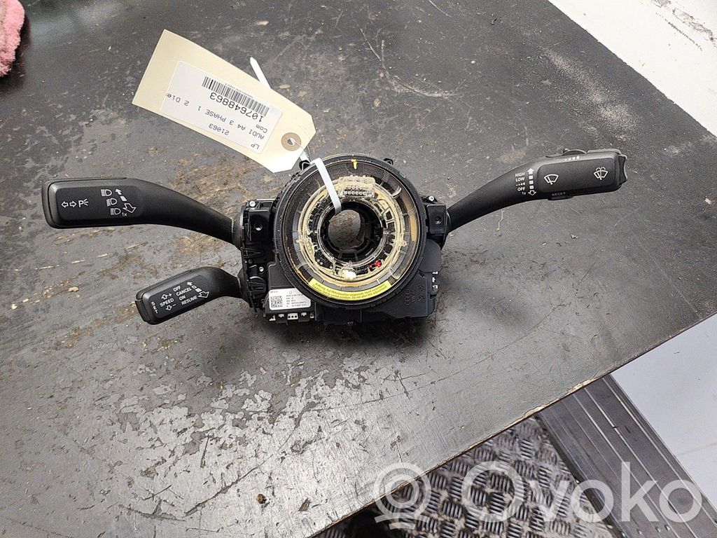 Audi A4 S4 B8 8K Interruptor/palanca de limpiador de luz de giro 