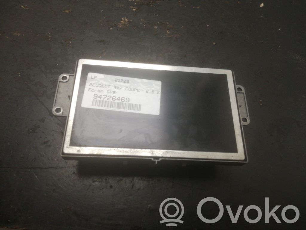 Peugeot 407 Screen/display/small screen 
