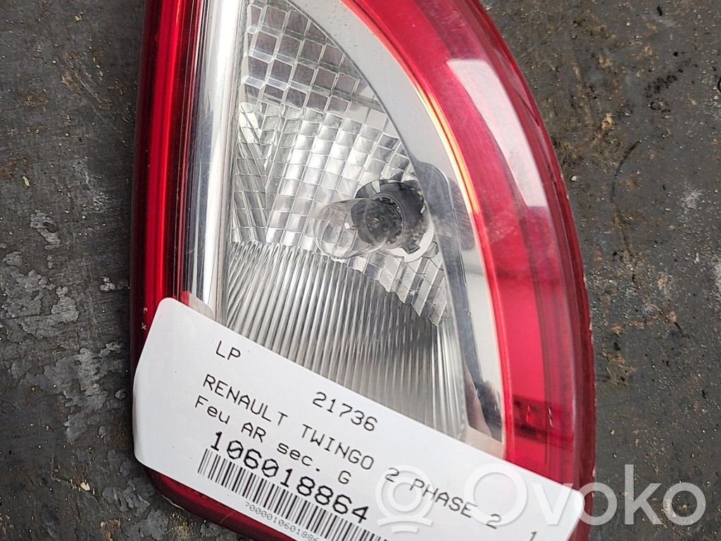 Renault Twingo II Lampă spate în capacul portbagajului 