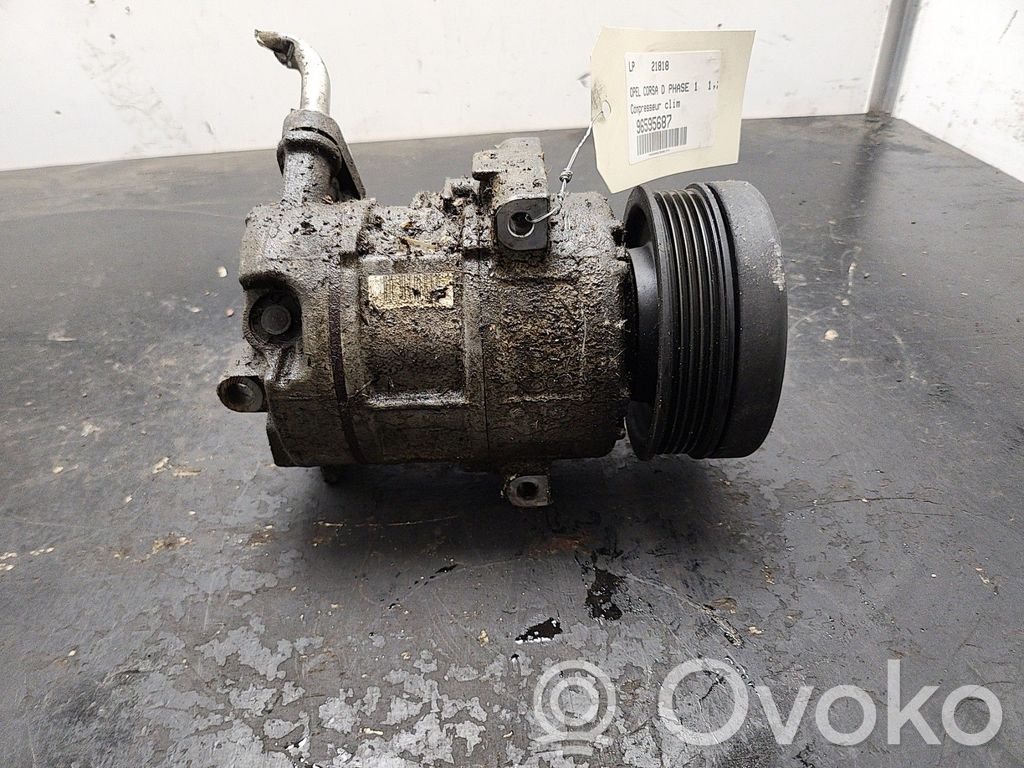 Opel Corsa D Air conditioning (A/C) compressor (pump) 