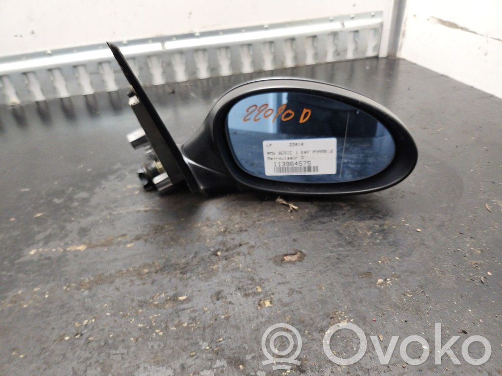 BMW 1 E81 E87 Manual wing mirror 