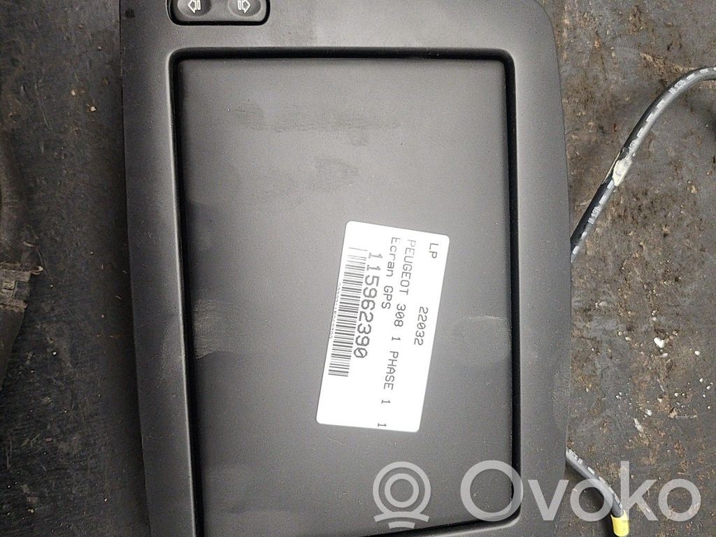 Peugeot 308 Screen/display/small screen 