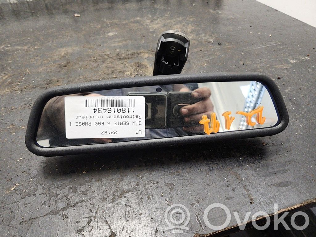 BMW 5 E60 E61 Rear view mirror (interior) 
