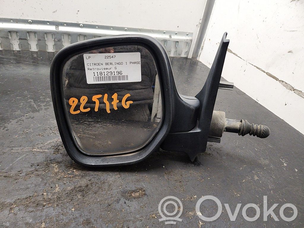 Citroen Berlingo Manualne lusterko boczne drzwi przednich 