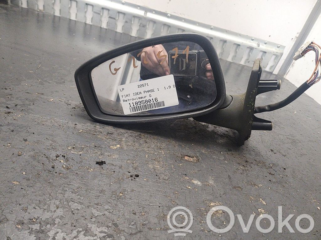 Fiat Idea Manualne lusterko boczne drzwi przednich 