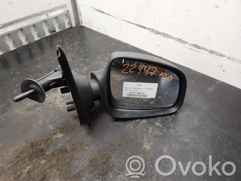 Dacia Sandero Manualne lusterko boczne drzwi przednich 