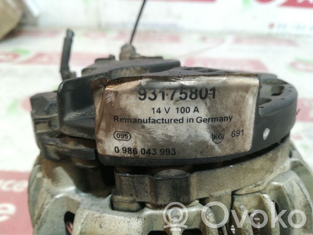 Opel Astra G Generatorius 