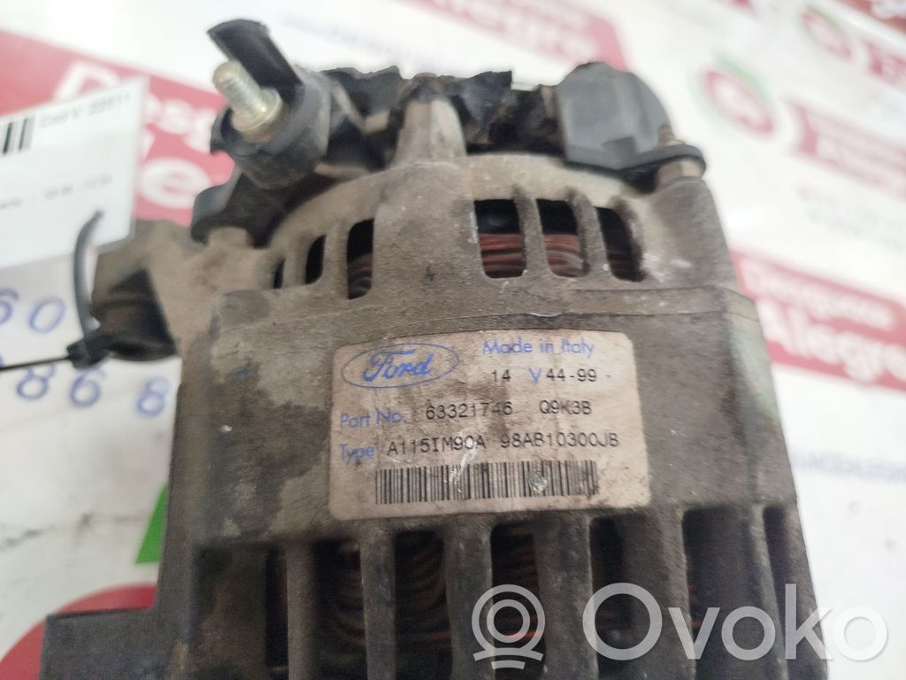 Alternator   98AB10300