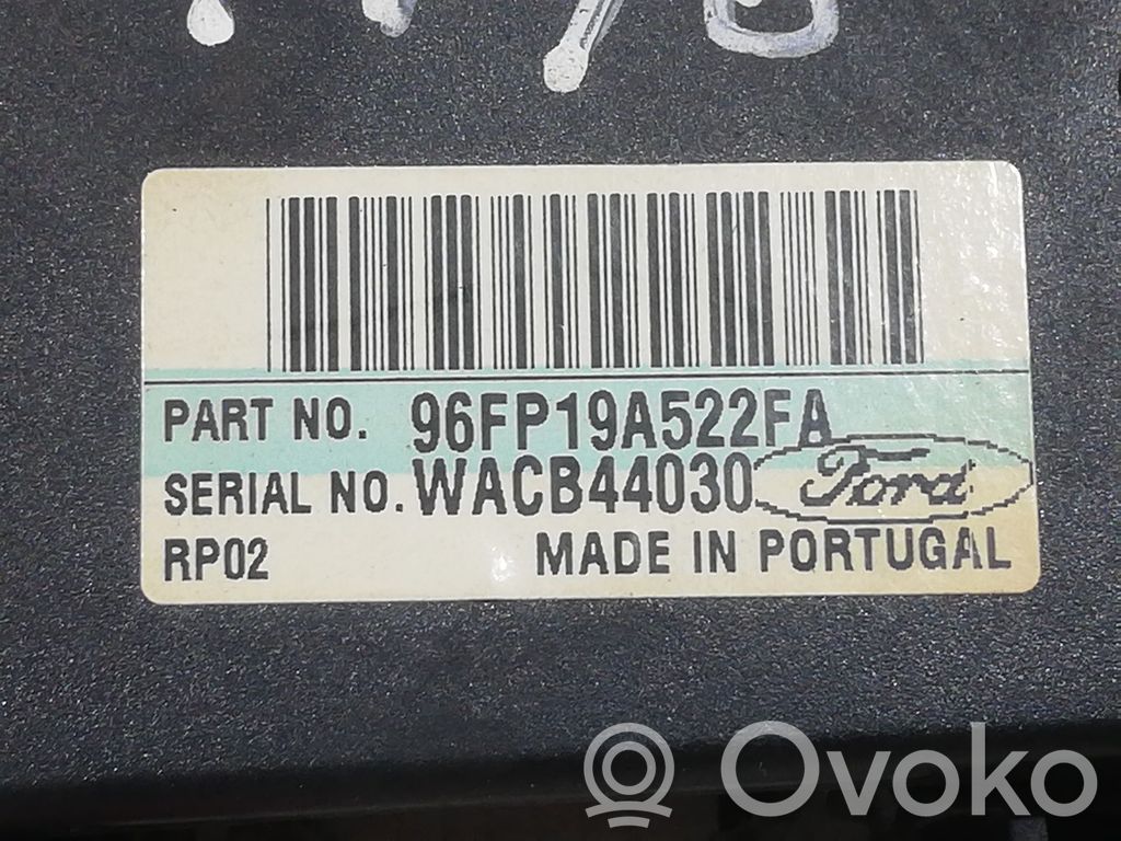 Ford Fiesta Climate control unit 