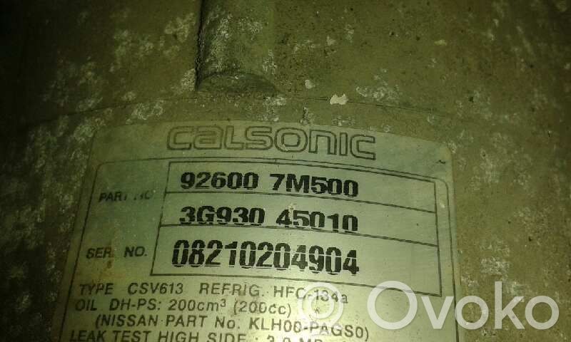 Compresor (pompă) aer condiționat (A/C)   926007M500