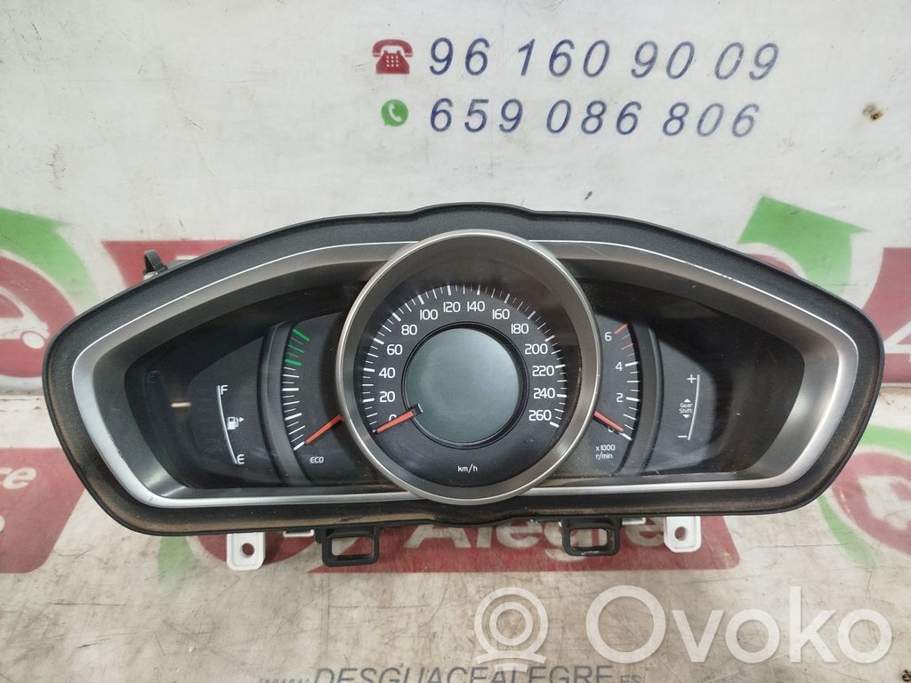 Volvo V40 Vitezometru (grup de instrumente) 