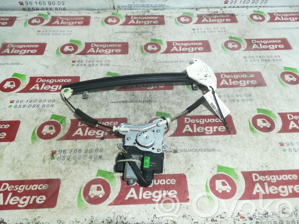 Regulador de puerta delantera con motor   96673003
