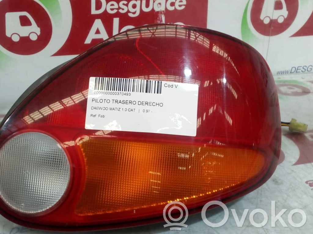 Daewoo Matiz Luci posteriori
