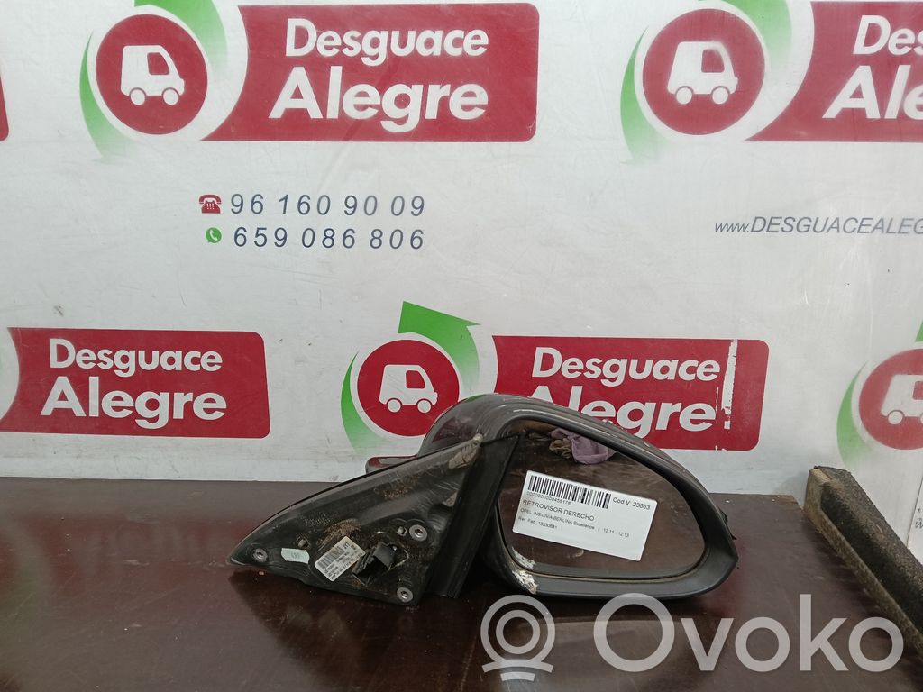 Opel Insignia A Espejo lateral eléctrico de la puerta delantera 