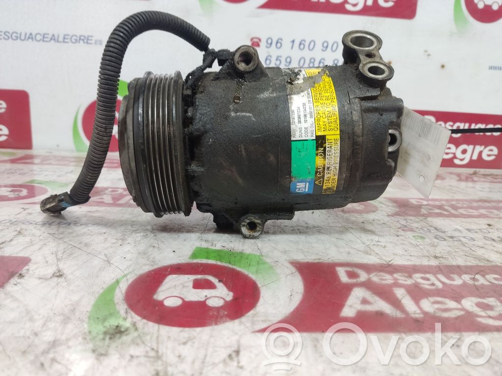 Opel Agila A Compressore aria condizionata (A/C) (pompa)